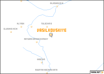 map of Vasilʼkovskiye