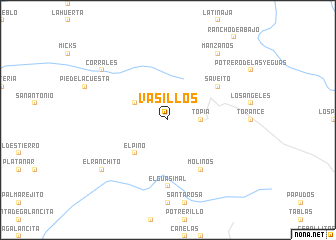 map of Vasillos