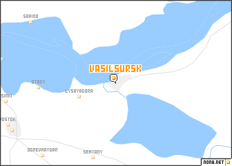 map of Vasil\