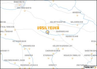 map of Vasilʼyevka