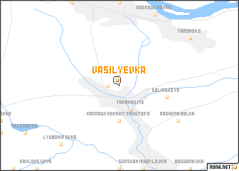 map of Vasilʼyevka