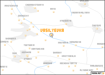 map of Vasil\