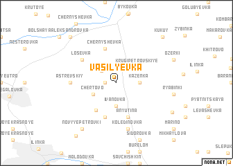 map of Vasil\