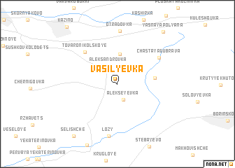 map of Vasil\