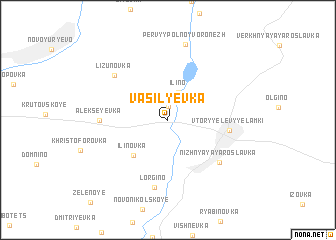 map of Vasil\