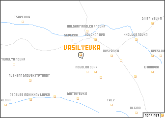 map of Vasil\