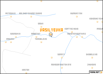 map of Vasil\