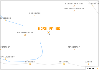 map of Vasil\