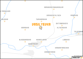 map of Vasil\