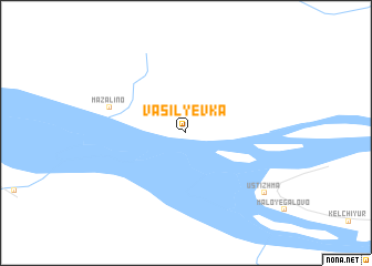 map of Vasil\