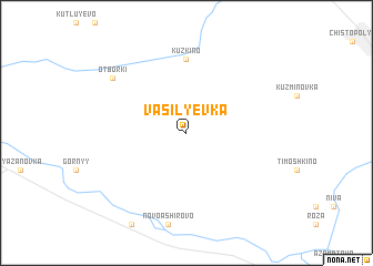 map of Vasil\