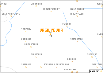 map of Vasil\