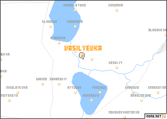map of Vasil\