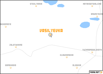 map of Vasil\