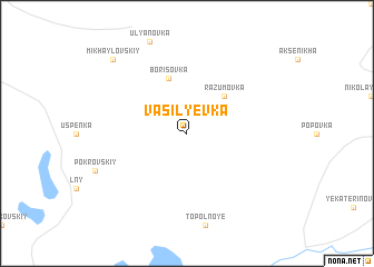 map of Vasil\