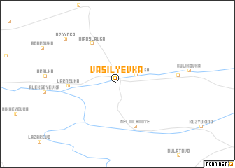 map of Vasil\