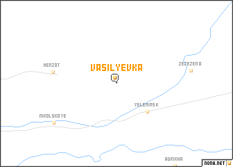 map of Vasil\
