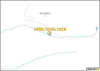 map of Vasil\