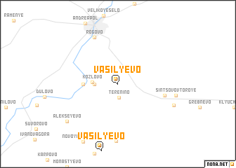 map of Vasil\