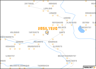 map of Vasil\