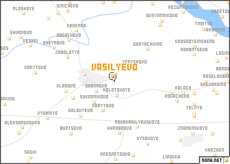 map of Vasil\