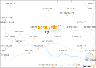 map of Vasil\