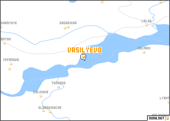 map of Vasil\