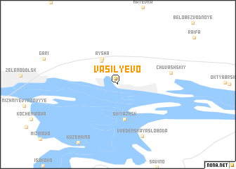 map of Vasil\