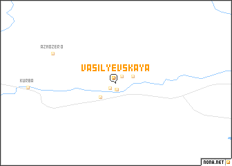 map of Vasil\