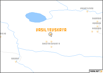 map of Vasil\