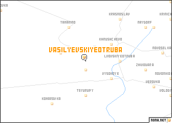 map of Vasilʼyevskiye Otruba