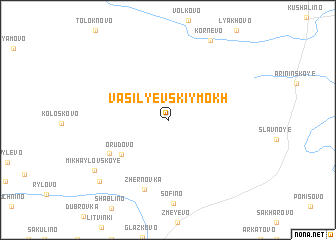 map of Vasil\