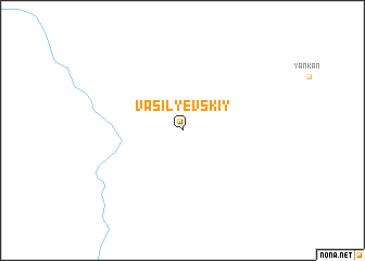 map of Vasil\