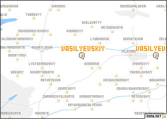 map of Vasilʼyevskiy
