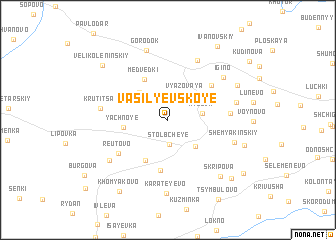 map of Vasil\