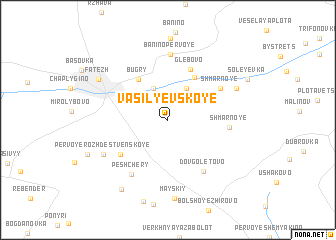 map of Vasil\