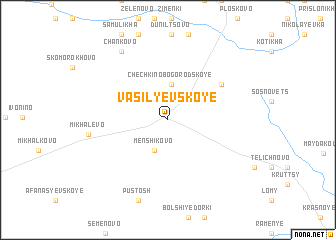 map of Vasil\