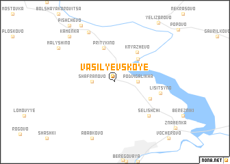 map of Vasil\