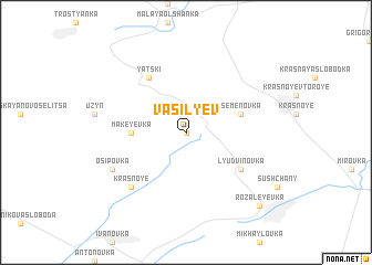 map of Vasilʼyev