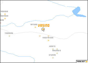 map of Vasino