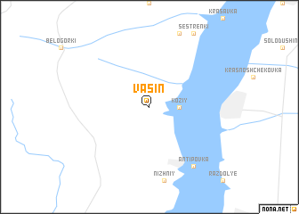 map of Vasin