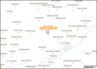 map of Vasisovo