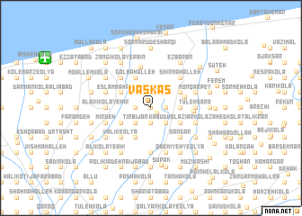 map of Vāskas