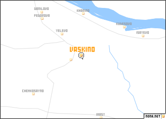 map of Vas\