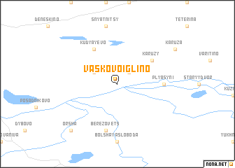 map of Vas\