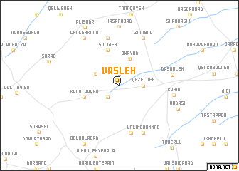 map of Vaşleh