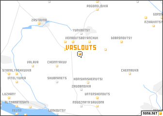 map of Vaslouts