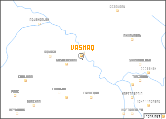 map of Vasmaq