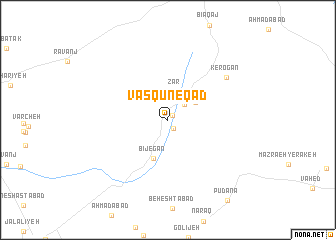 map of Vasqūneqād