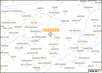map of Vassara